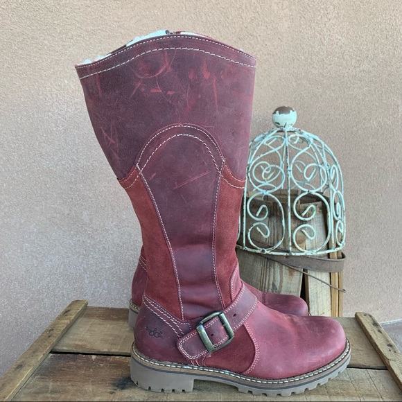 Bos. \u0026 Co. Shoes | Bos. \u0026 Co. Hopper Outercity Tall Leather Boots | Color: Red | Size: 39 | Lunabug55's Closet